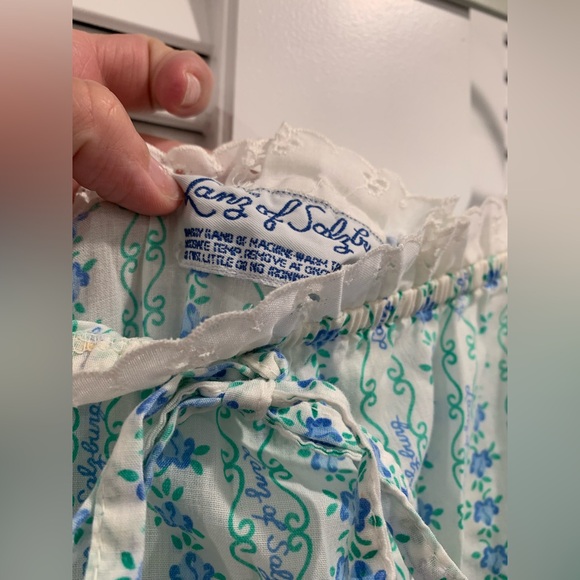 Vintage Lanz of Salzburg cottage core prairie sleeping dress 100% cotton size XL - Picture 6 of 8